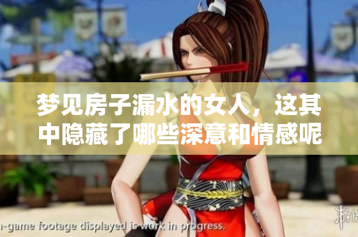 梦见房子漏水的女人，这其中隐藏了哪些深意和情感呢