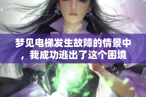 梦见电梯发生故障的情景中，我成功逃出了这个困境