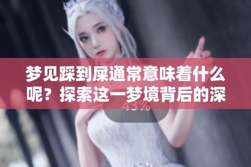 梦见踩到屎通常意味着什么呢？探索这一梦境背后的深刻含义