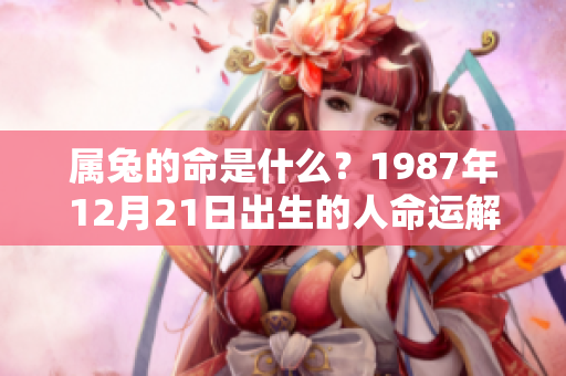 属兔的命是什么？1987年12月21日出生的人命运解析