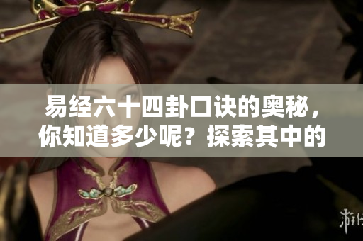 易经六十四卦口诀的奥秘，你知道多少呢？探索其中的智慧与深意。