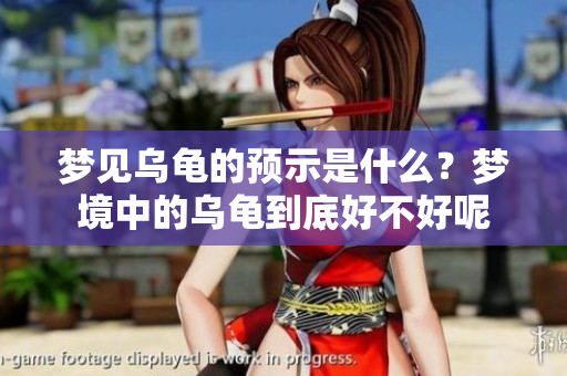 梦见乌龟的预示是什么？梦境中的乌龟到底好不好呢