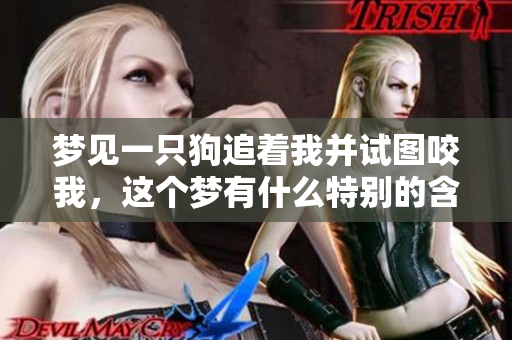 梦见一只狗追着我并试图咬我，这个梦有什么特别的含义吗