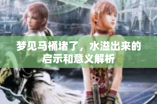 梦见马桶堵了，水溢出来的启示和意义解析