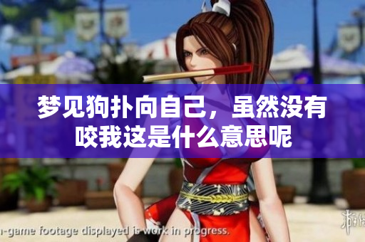 梦见狗扑向自己，虽然没有咬我这是什么意思呢