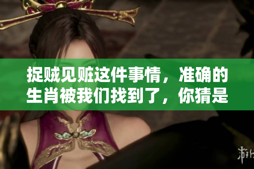 捉贼见赃这件事情，准确的生肖被我们找到了，你猜是哪个呢