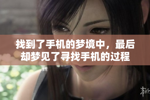 找到了手机的梦境中，最后却梦见了寻找手机的过程