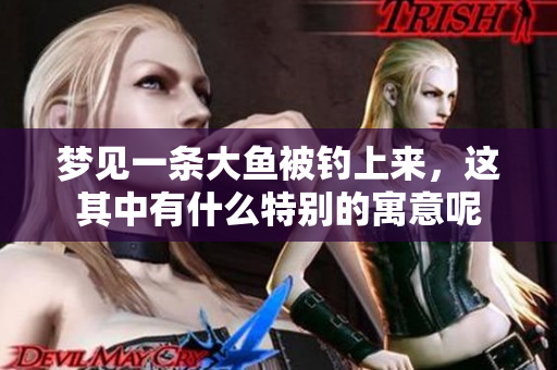 梦见一条大鱼被钓上来，这其中有什么特别的寓意呢