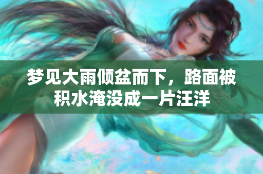 梦见大雨倾盆而下，路面被积水淹没成一片汪洋