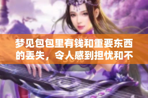 梦见包包里有钱和重要东西的丢失，令人感到担忧和不安