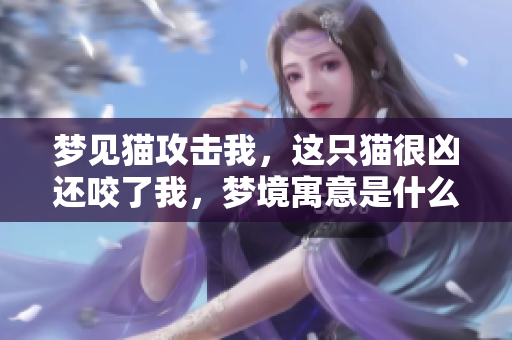 梦见猫攻击我，这只猫很凶还咬了我，梦境寓意是什么呢