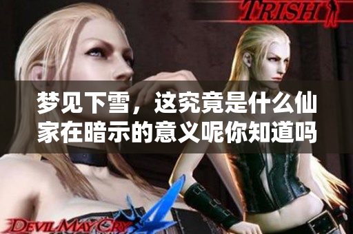 梦见下雪，这究竟是什么仙家在暗示的意义呢你知道吗