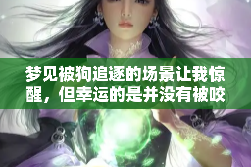 梦见被狗追逐的场景让我惊醒，但幸运的是并没有被咬到